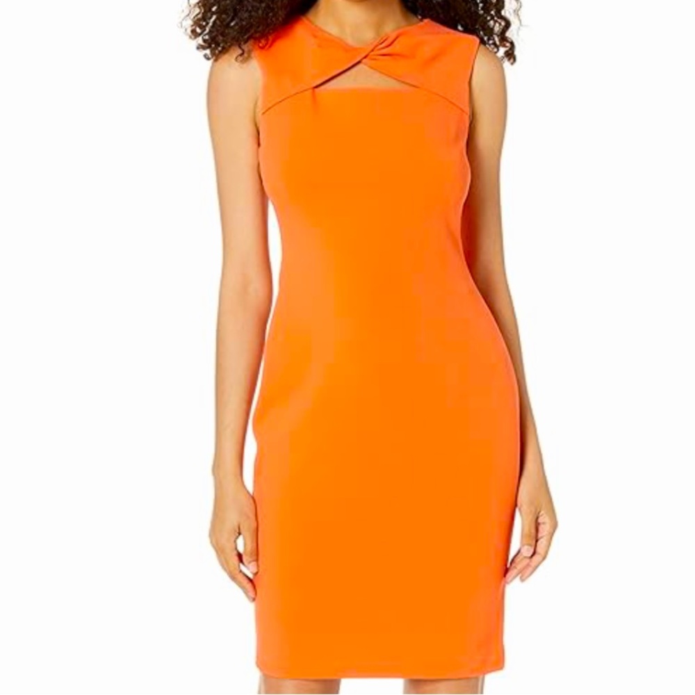 NWT Calvin Klein Sleeveless Sheath Dress